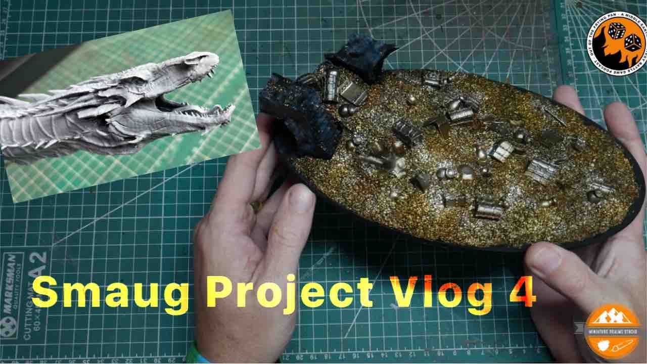 Smaug Project Vlog 5 Painting begins