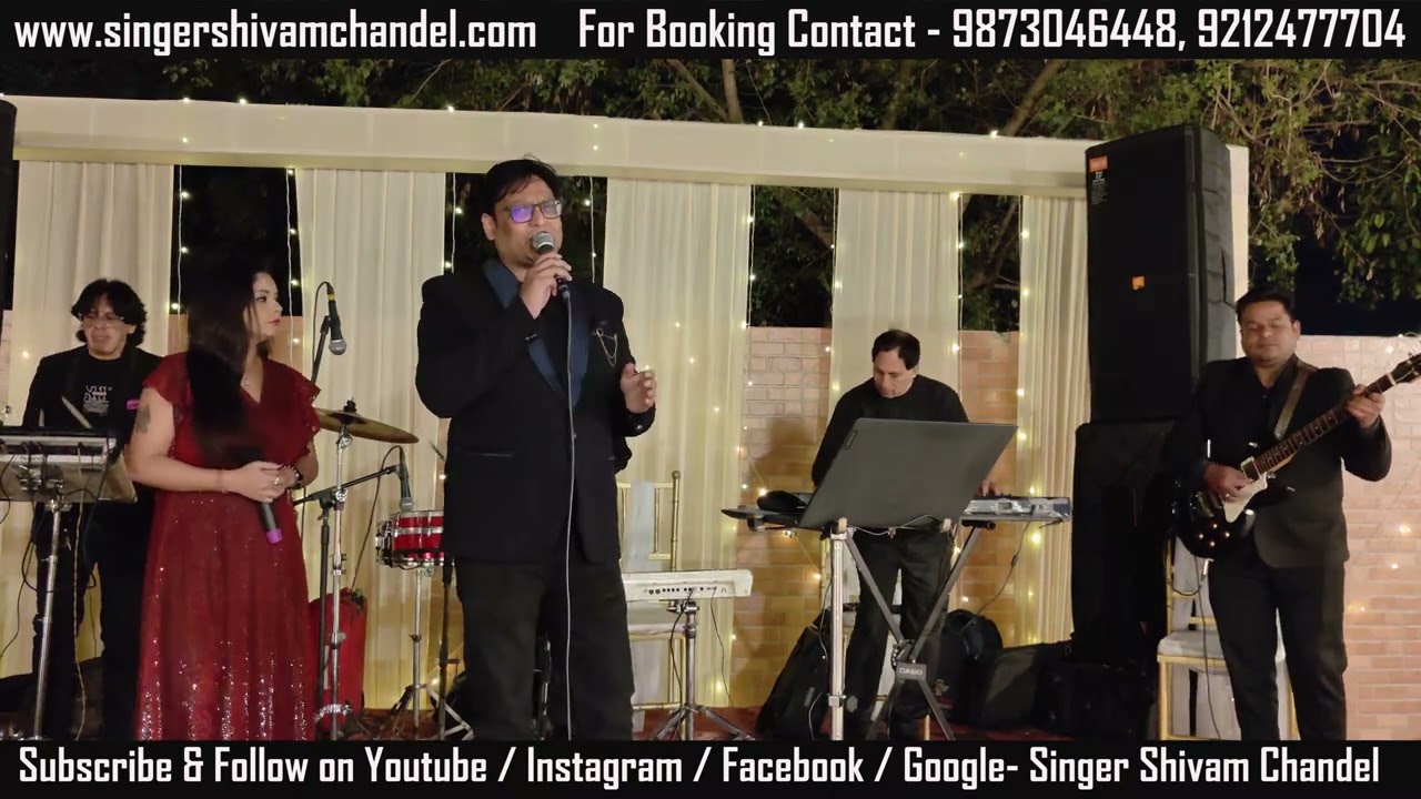 Wedding Reception Live Band with Old & New Bollywood Songs | Delhi NCR Events, Gurgaon,Noida