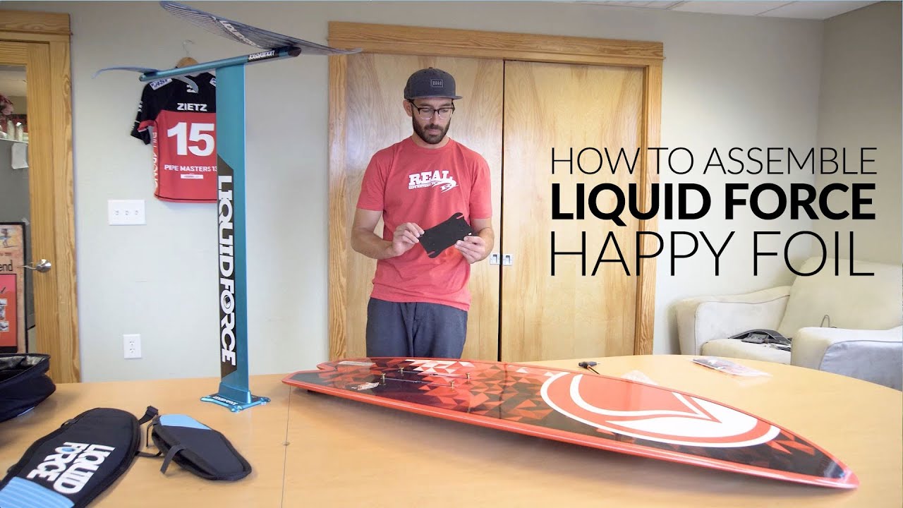 How to assemble the Liquid Force Happy Foil