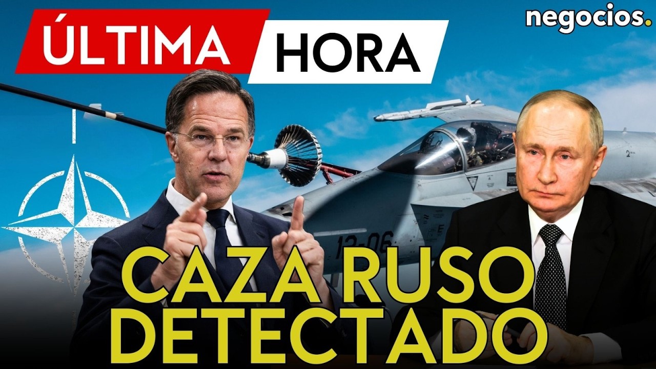 ÚLTIMA HORA | La OTAN moviliza un avión de reconocimiento tras la intromisión de un caza ruso