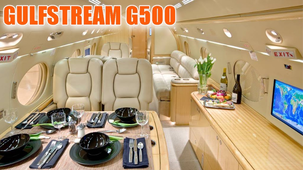 Inside the $49.5M  updated version of Gulfstream G500