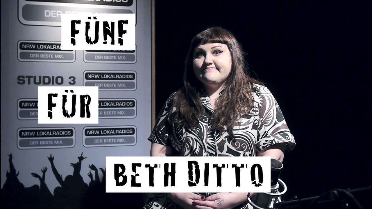 Fünf für Beth Ditto - das Interview ohne Fragen
