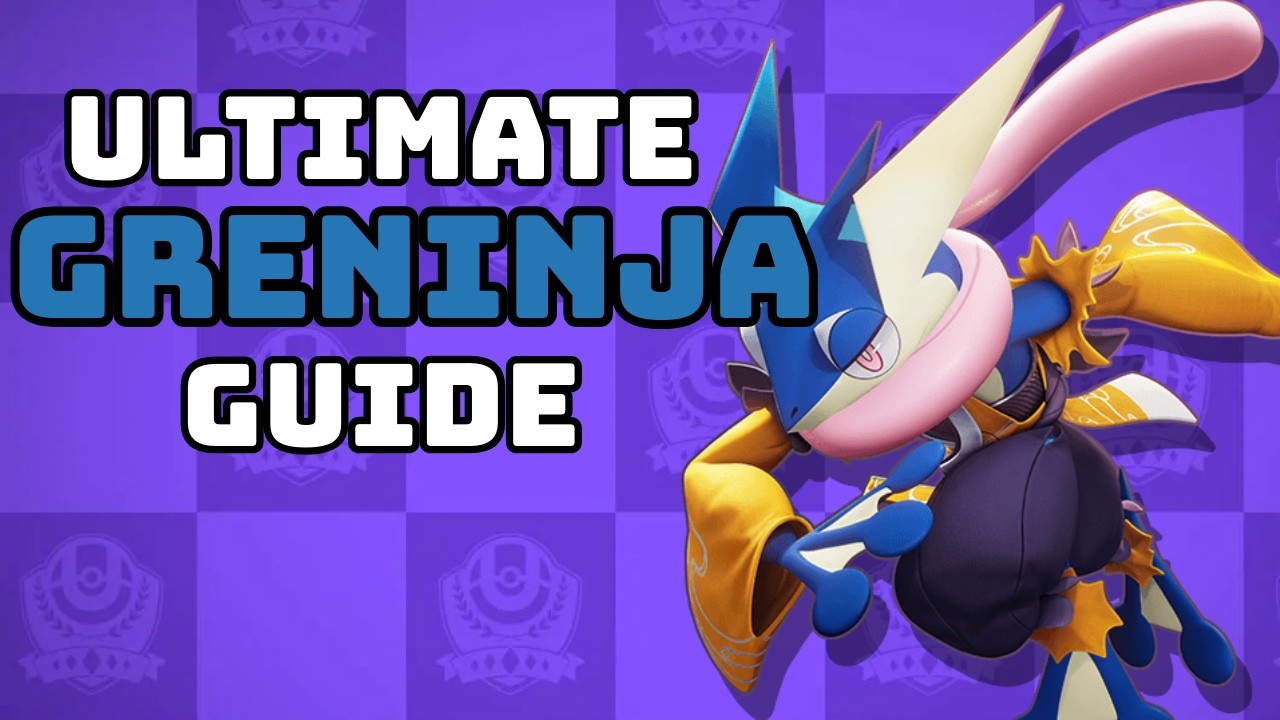 This is How Greninja Should be Played | Pokemon UNITE