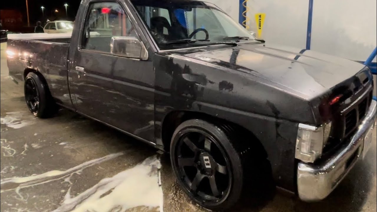 Turbo KA24E D21 POV Ride-Along - 250+HP Nissan Hardbody Pickup #d21  #KA24et #hardbody
