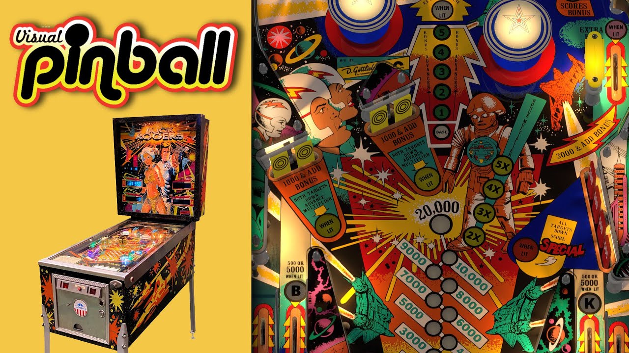 Buck Rogers (Gottlieb 1980) - Visual Pinball - VPX