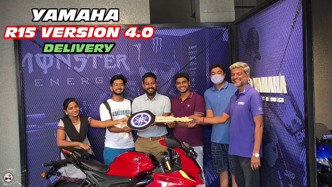 Yamaha R15v4 Delivery in Chennai | Lets see why he took V4? | B4Choose