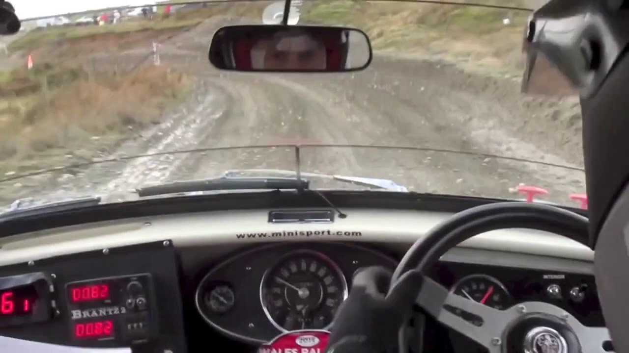 Team Mini Sport: Clive King & Anton Bird Wales Rally GB 2015
