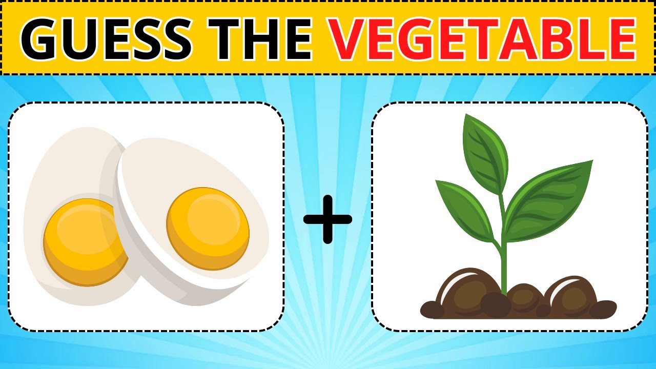 GUESS THE VEGETABLE WITH EMOJI | EMOJI CHALLENGE 2023