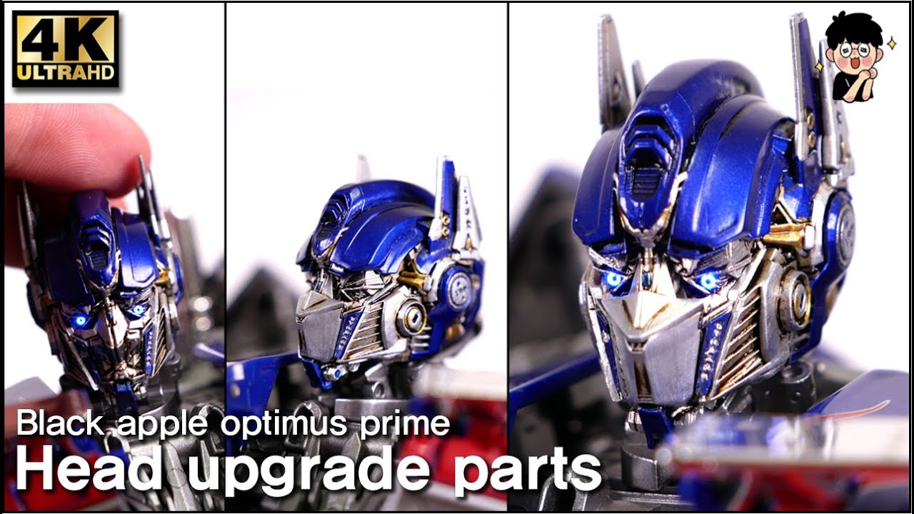 Please upgrade your Black Apple Optimus Prime Head ㅣ 블랙애플 옵티머스 프라임 헤드 업그레이드 파츠