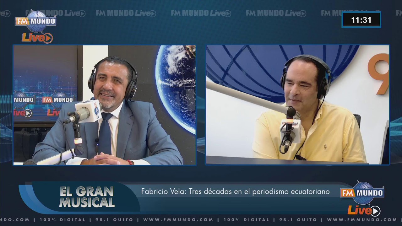 Fabricio Vela: Tres décadas en el periodismo ecuatoriano