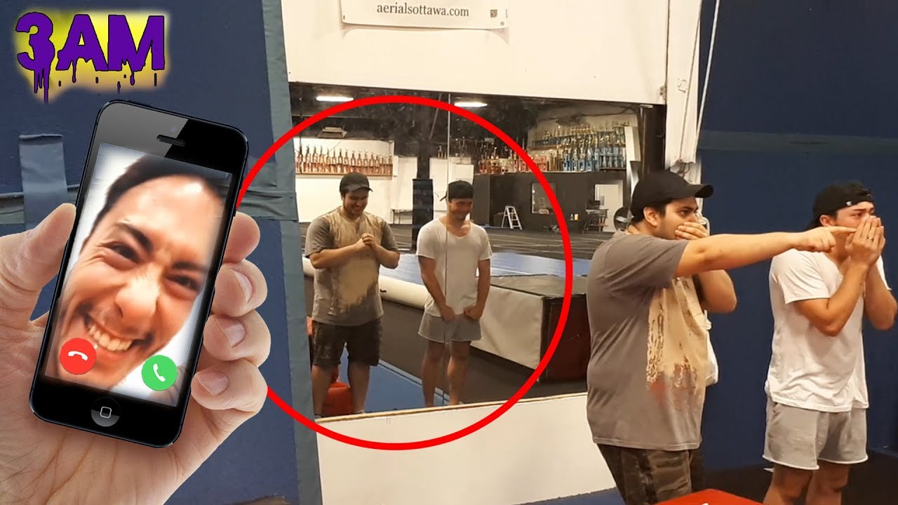 FACE-TIMING TWINS AT 3 AM!!! (ATTACKED US)