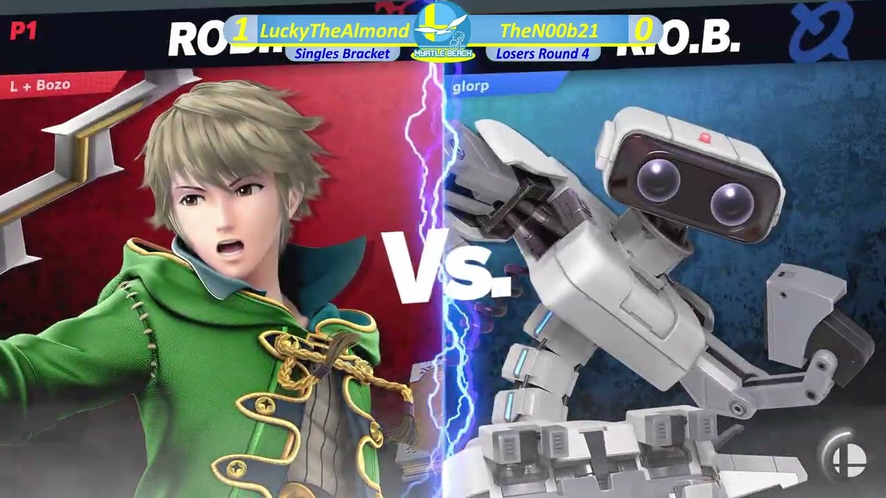 SocaSmash 163 Ultimate Singles: LuckyTheAlmond (Robin) vs TheN00b21 (R.O.B.) Losers Round 4