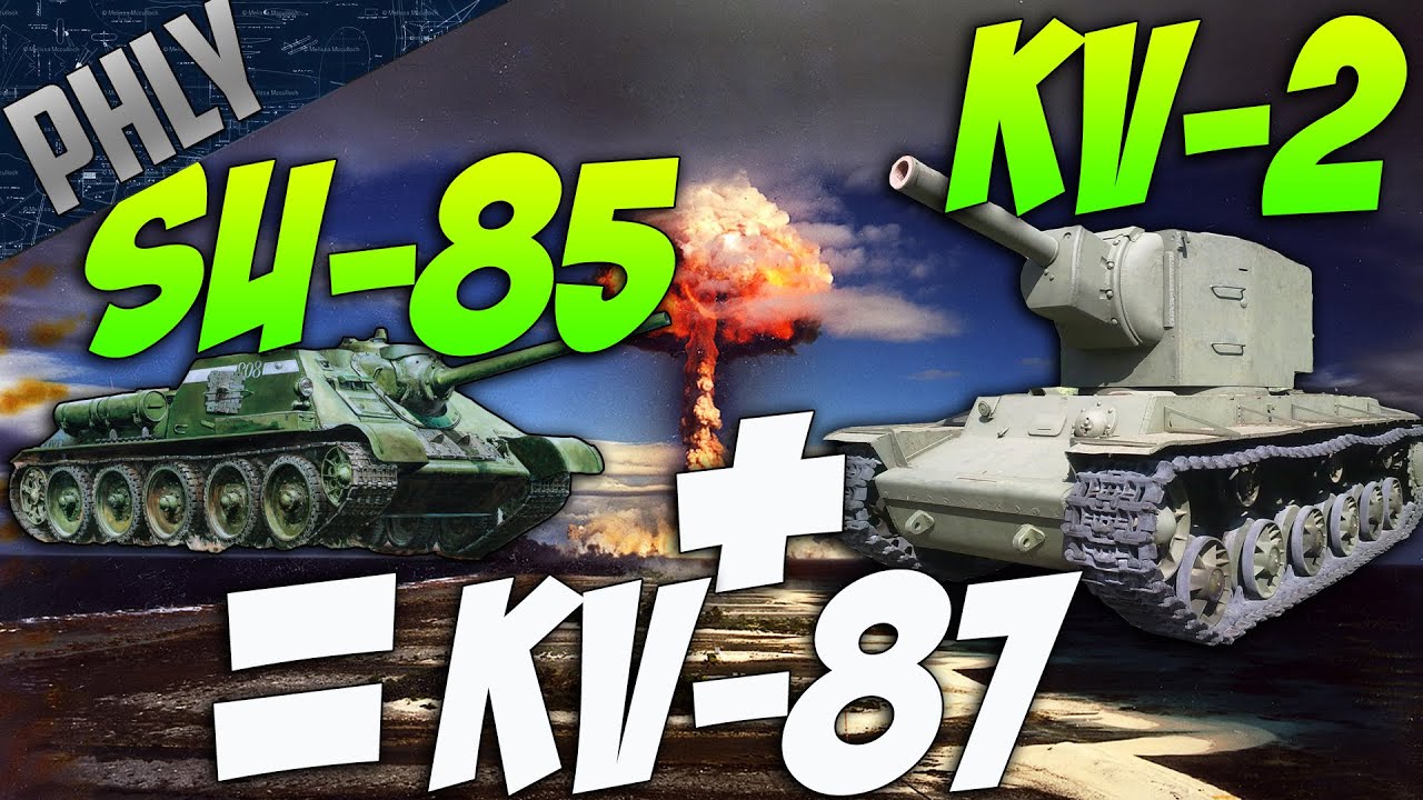 War Thunder - KV-87 Defensive Tank Technology - War Thunder Funny Gameplay