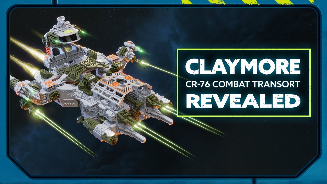 The Claymore CR-76 Combat Transport Revealed