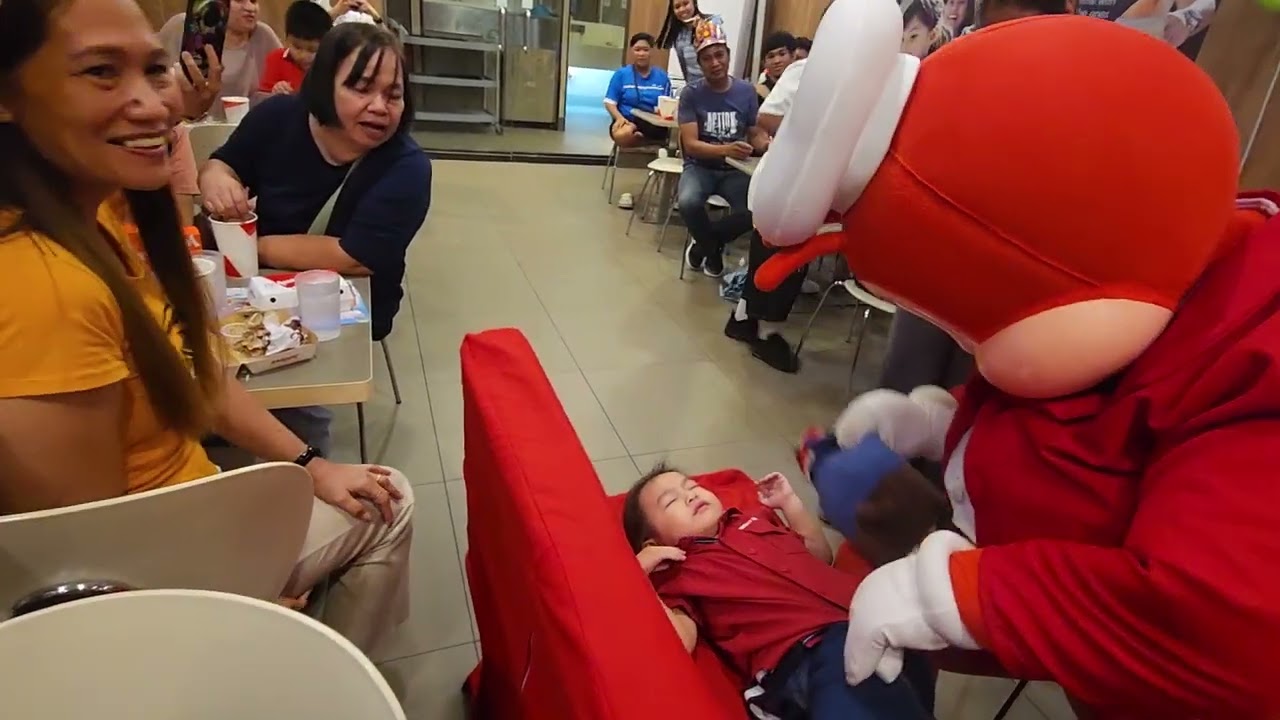 Jollibee waking up me....