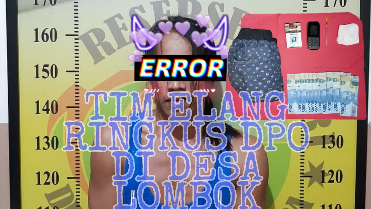 SEKIAN LAMA KABUR, TIM ELANG BERHASIL AMANKAN DPO N4RKOTIKA DI DESA LOMBOK