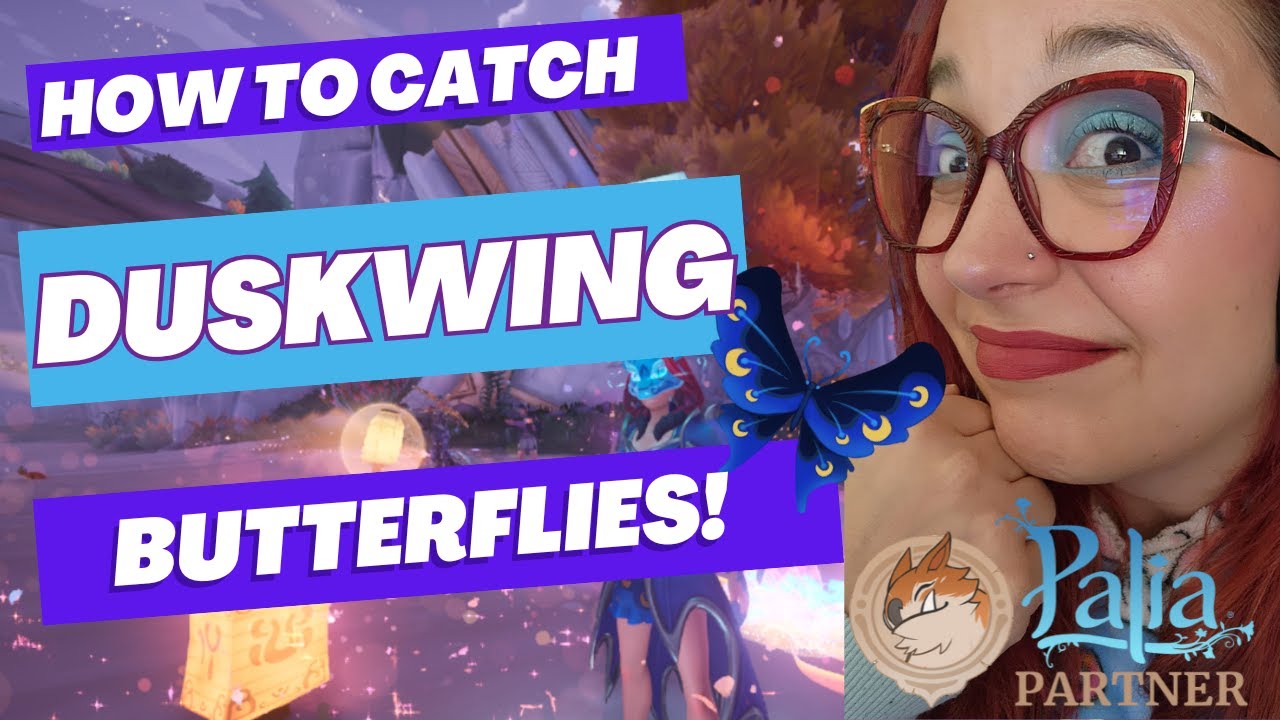 Palia - How To Catch The Duskwing Butterfly! #palia #paliapartner