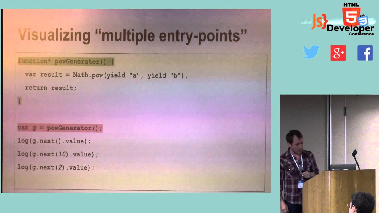 HTML5DevConf Erin Swenson-Healey, Carbon Five: Hanging Up On Callbacks: Generators in ECMAScript 6