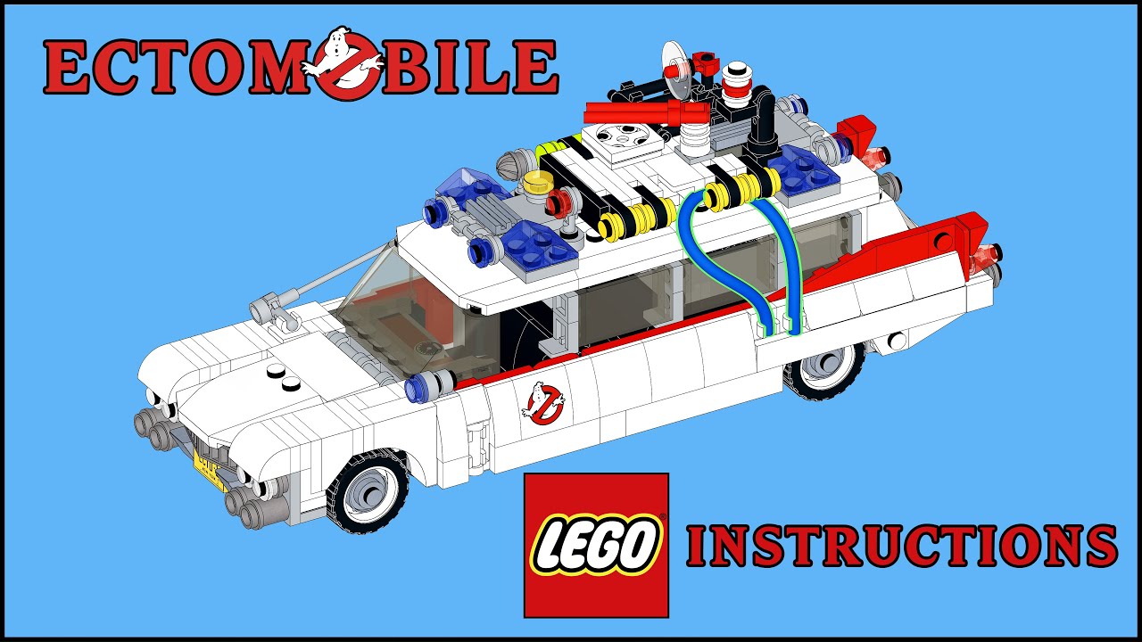 Make Your Own LEGO Ghostbusters Ecto-1 - Instructions