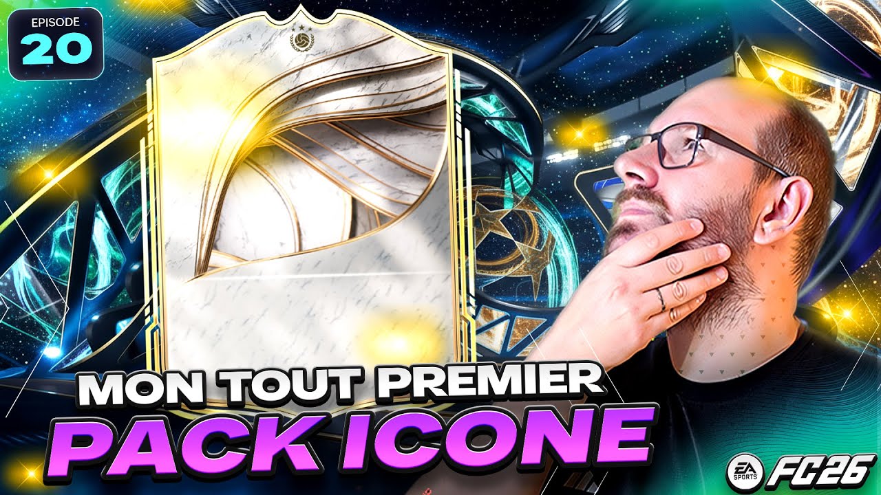 MON 1ER PACK ICONE DE FC 26 !