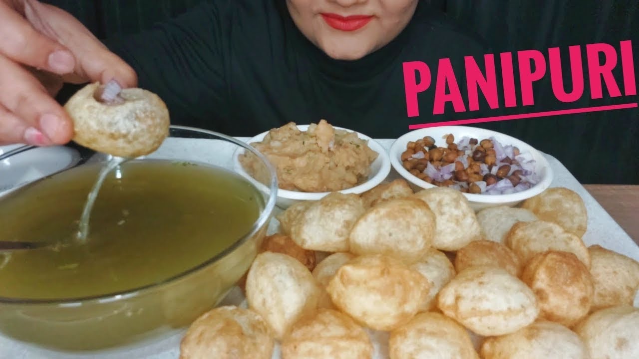 INDIAN MUKBANG 🇮🇳 EATING PANIPURI, PANIPURI CHALLENGE || @Kiafoodie23  #food #asmr 