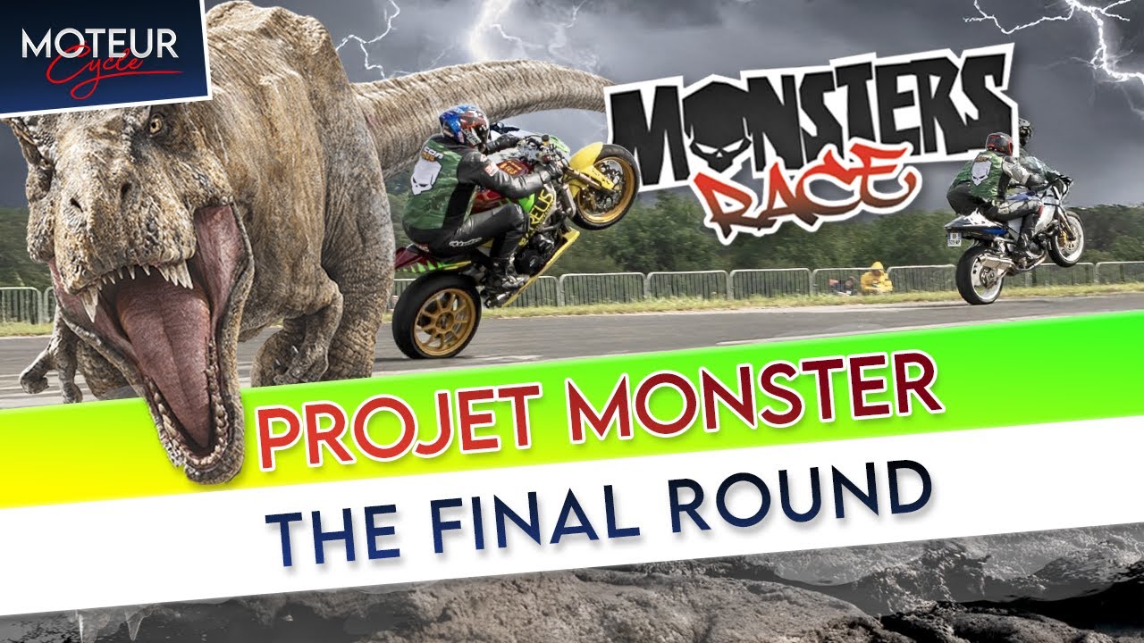 🤪🏁 l'ultime MONSTERS RACE, la course déjantée !!! Projet Monster Ep. #5 - Moteur Cycle
