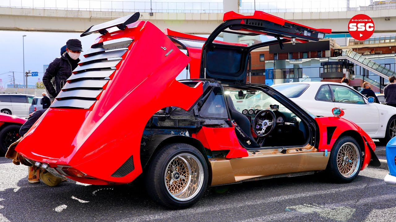 【Custom🌟K-Car】魔改造で可愛いイオタに⁉️ 何コレ珍車軽❓(AZ-1, CARA)など 大黒PA 軽自動車 JDM