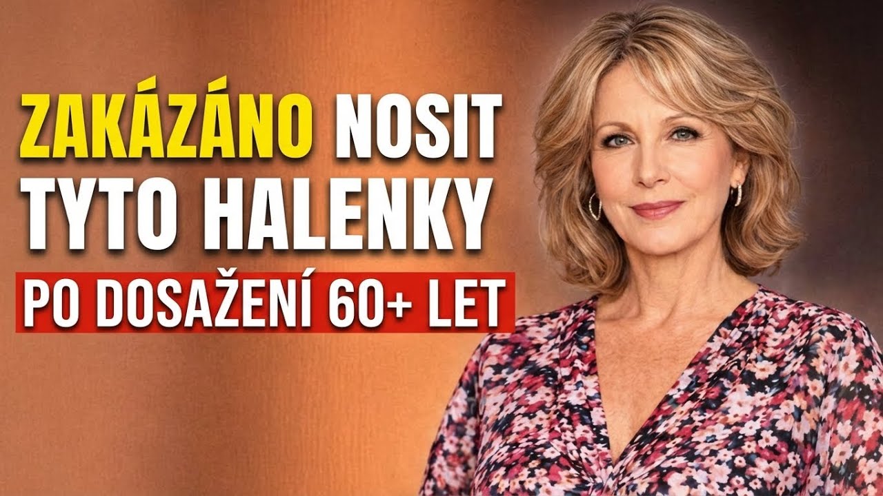 7 chyb s halenkami, které by ženy po 60 letech měly přestat dělat hned teď!