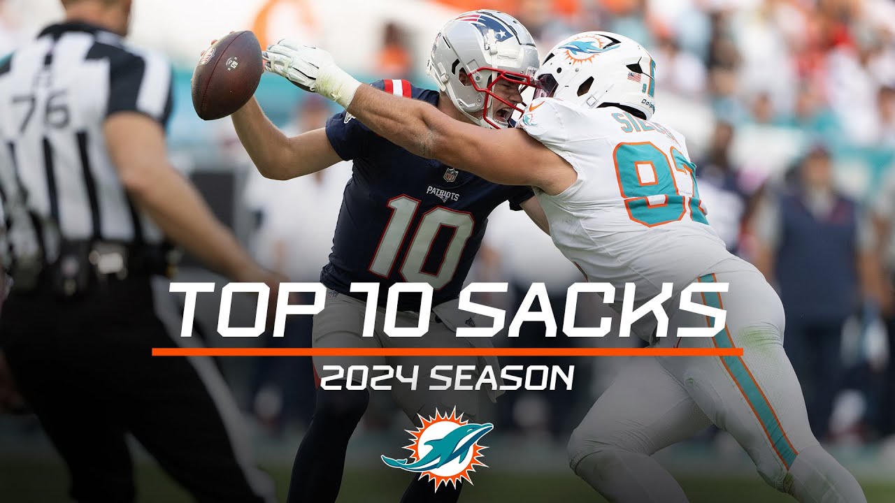 Top 10 Sacks of 2024 | Miami Dolphins
