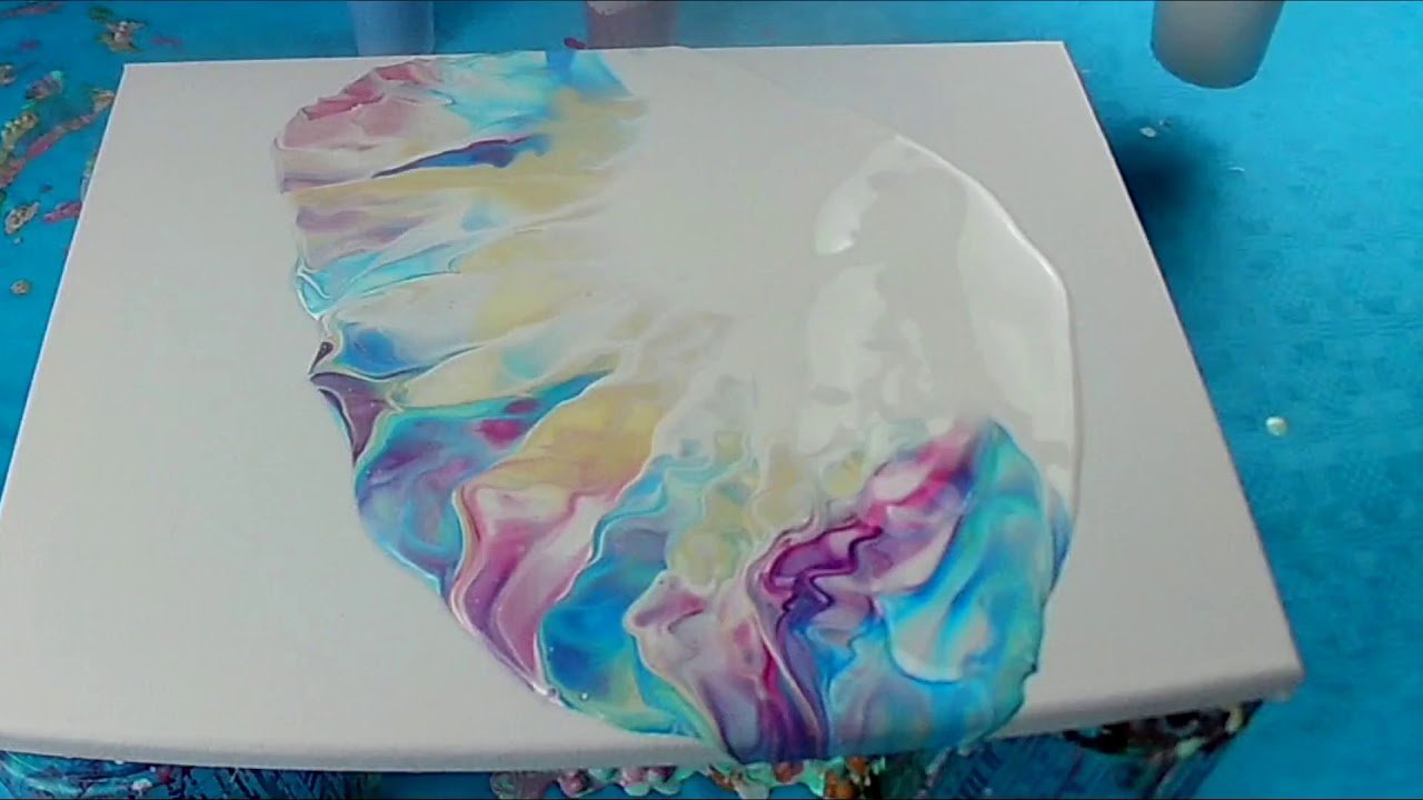 (Fluid299)  Nur Farbe, Wasser und Fön