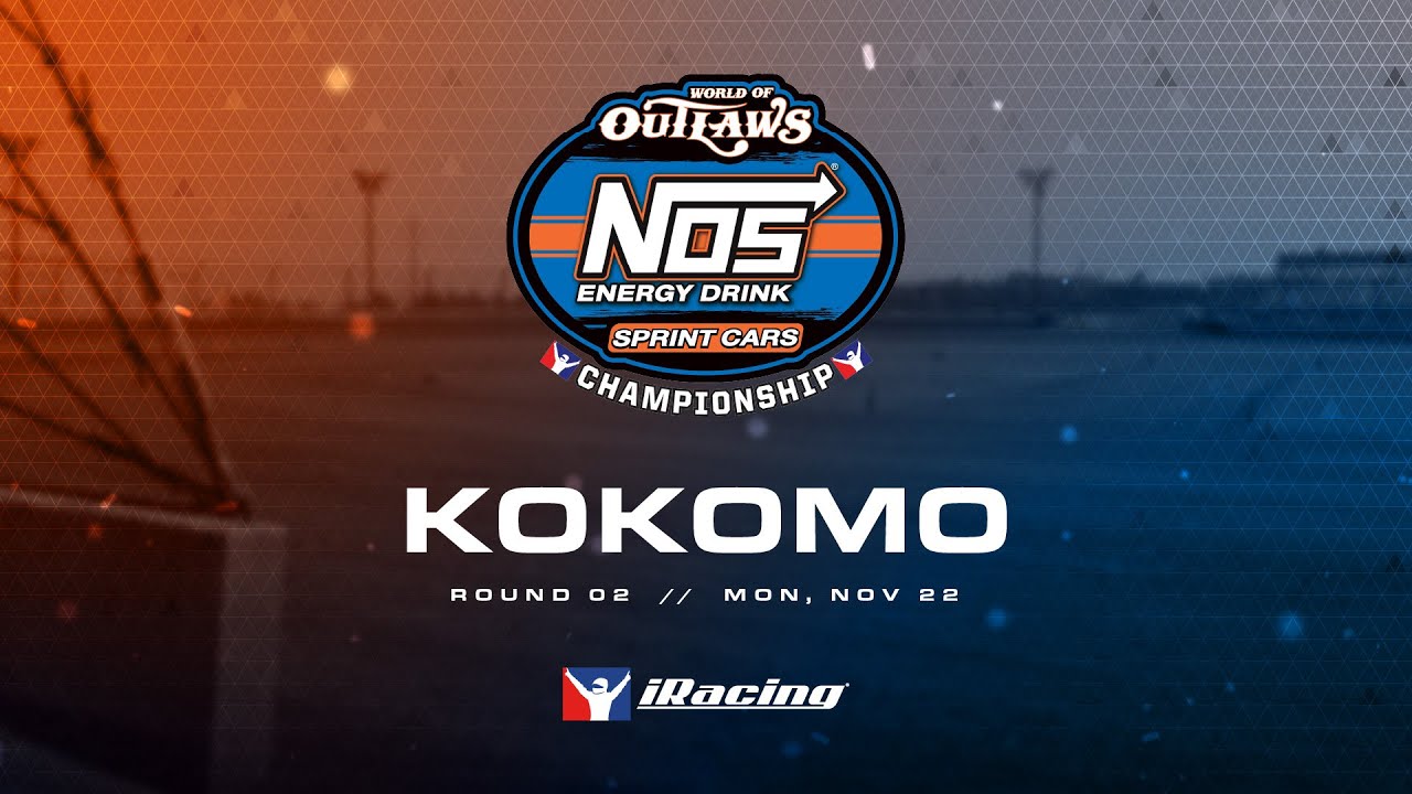 iRacing World of Outlaws NOS Energy Drink Sprint Car Championship Series | Round 2 at Kokomo