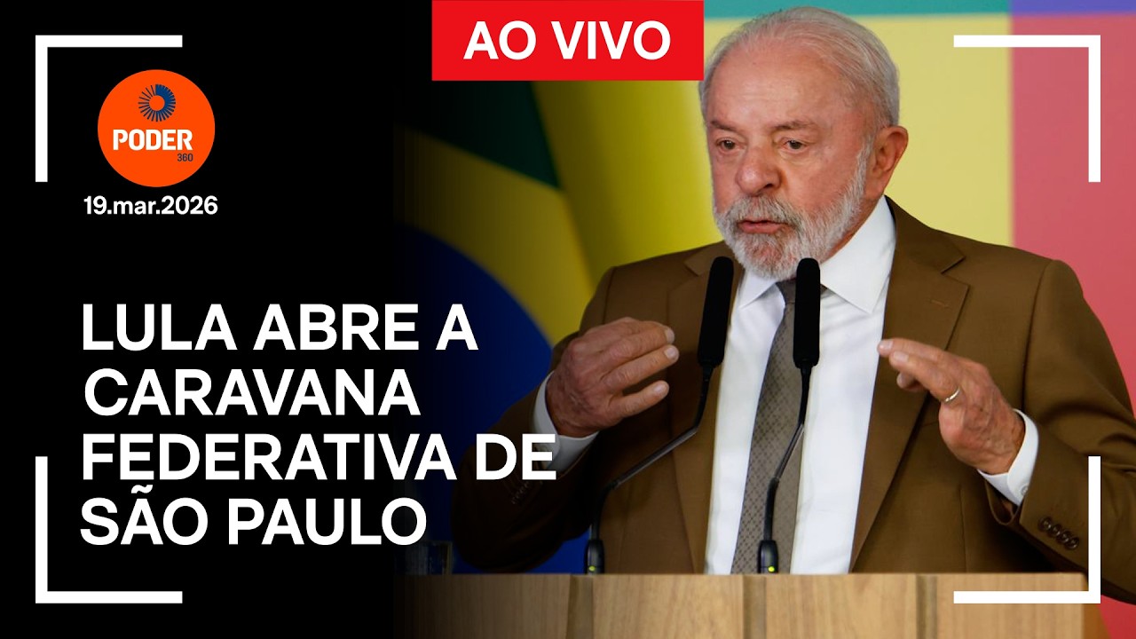 Ao vivo: Lula abre a Caravana Federativa de São Paulo