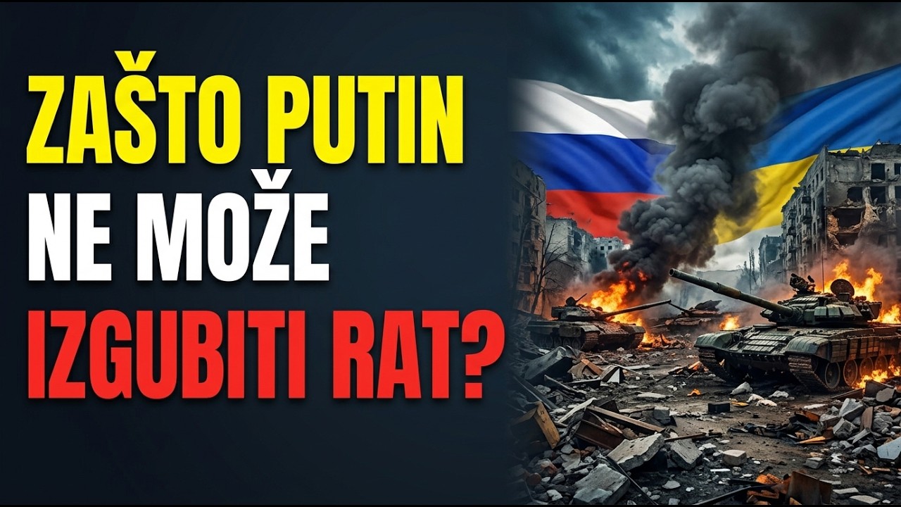 ZAŠTO Putin ne može izgubiti rat u Ukrajini? | Teške Teme