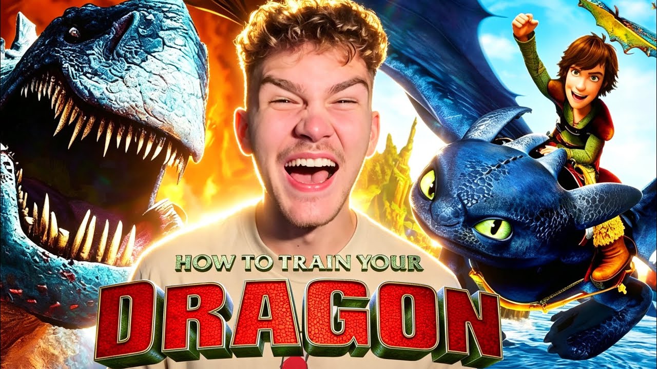 HOW TO TRAIN YOUR DRAGON (2010) *First Time Watching* MOVIE REACTION!!!