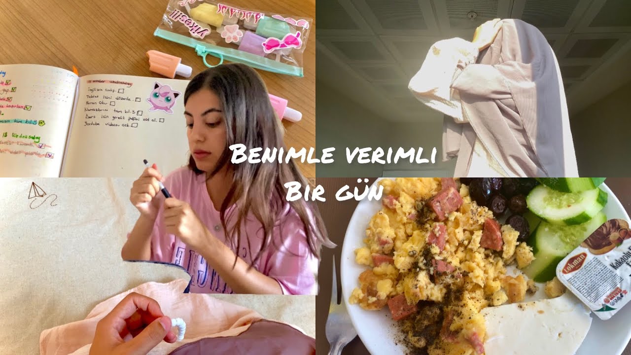 benimle verimli bir g&uuml;n | hayatı namaza g&ouml;re şekillendirmek | yurt g&uuml;nl&uuml;kleri | sessiz vlog🍃