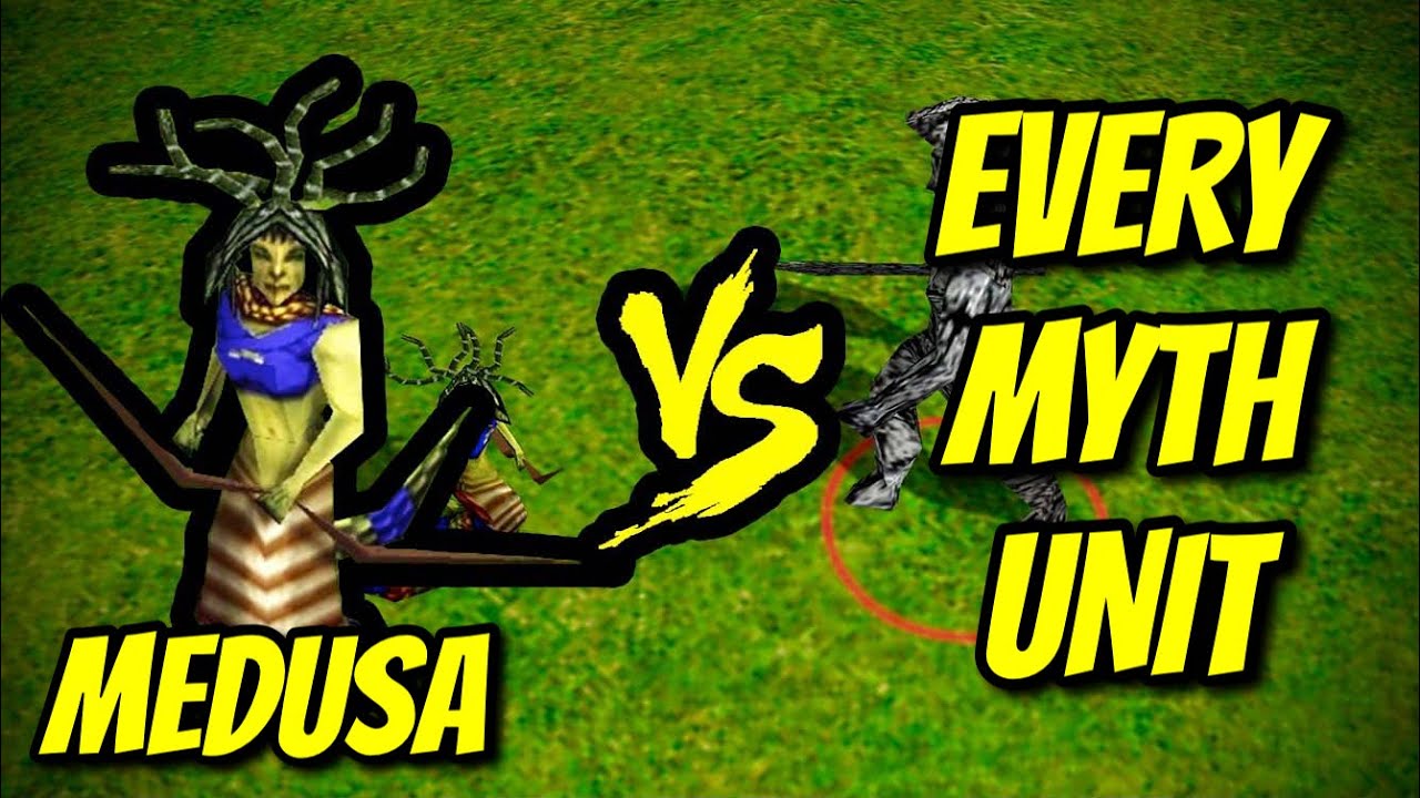 MEDUSA vs EVERY MYTH UNIT | Age of Mythology