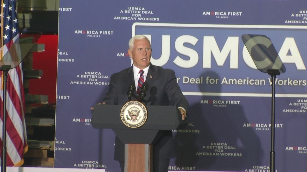 FULL SPEECH: Mike Pence speaks in Anderson