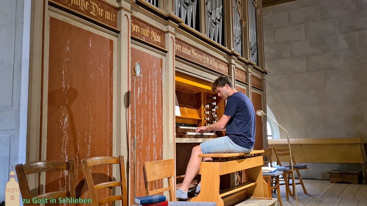 Einzugsimprovisation zur Hochzeit | Geißler-Orgel Schlieben