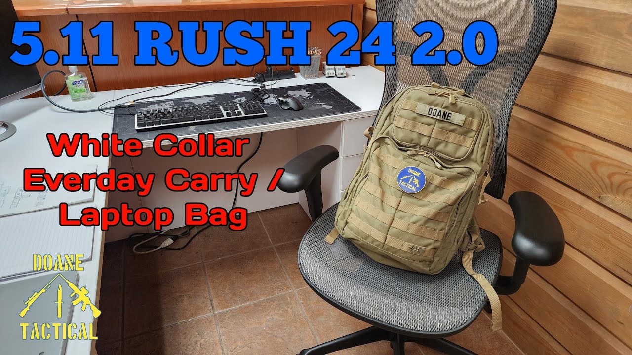 Обзор сумки White Collar EDC &mdash; 5.11 RUSH 24 2.0