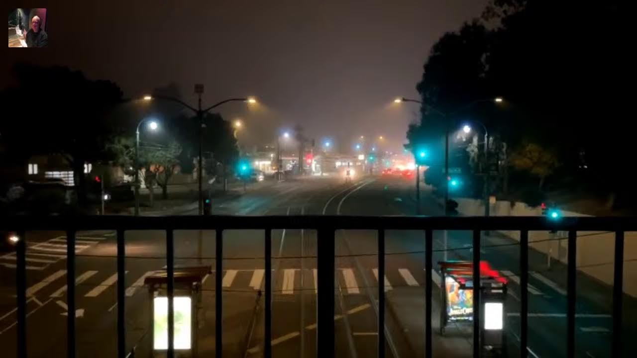 💨 Foggy Scooter Ride 🛵