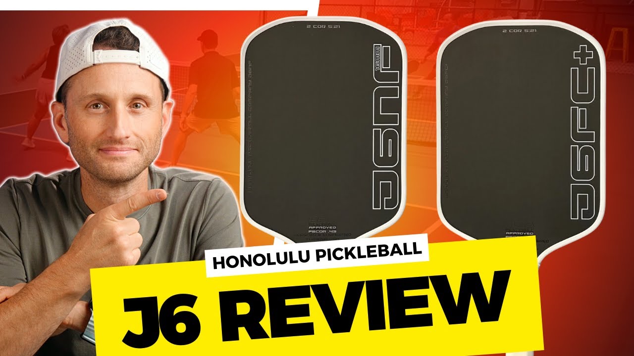 Honolulu Pickleball J6NF против J6FC+: какое удлиненное весло выбрать?
