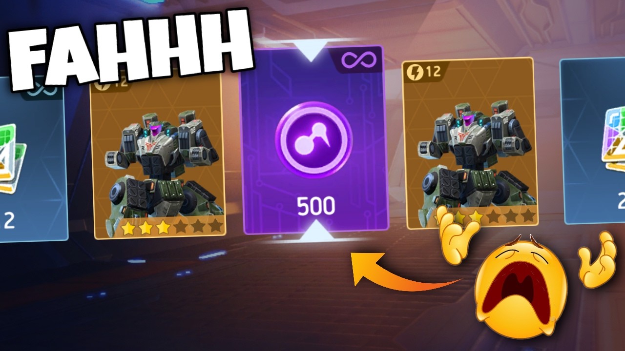 I tried to get the legendary mech and this happened