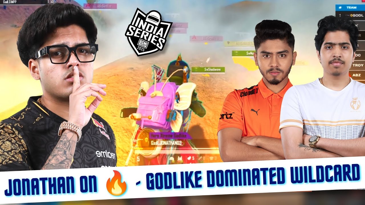 BGIS Wilcard Highlights - GODLIKE in SEMIFINAL 💛 Jonathan 👑 CK OG GDR