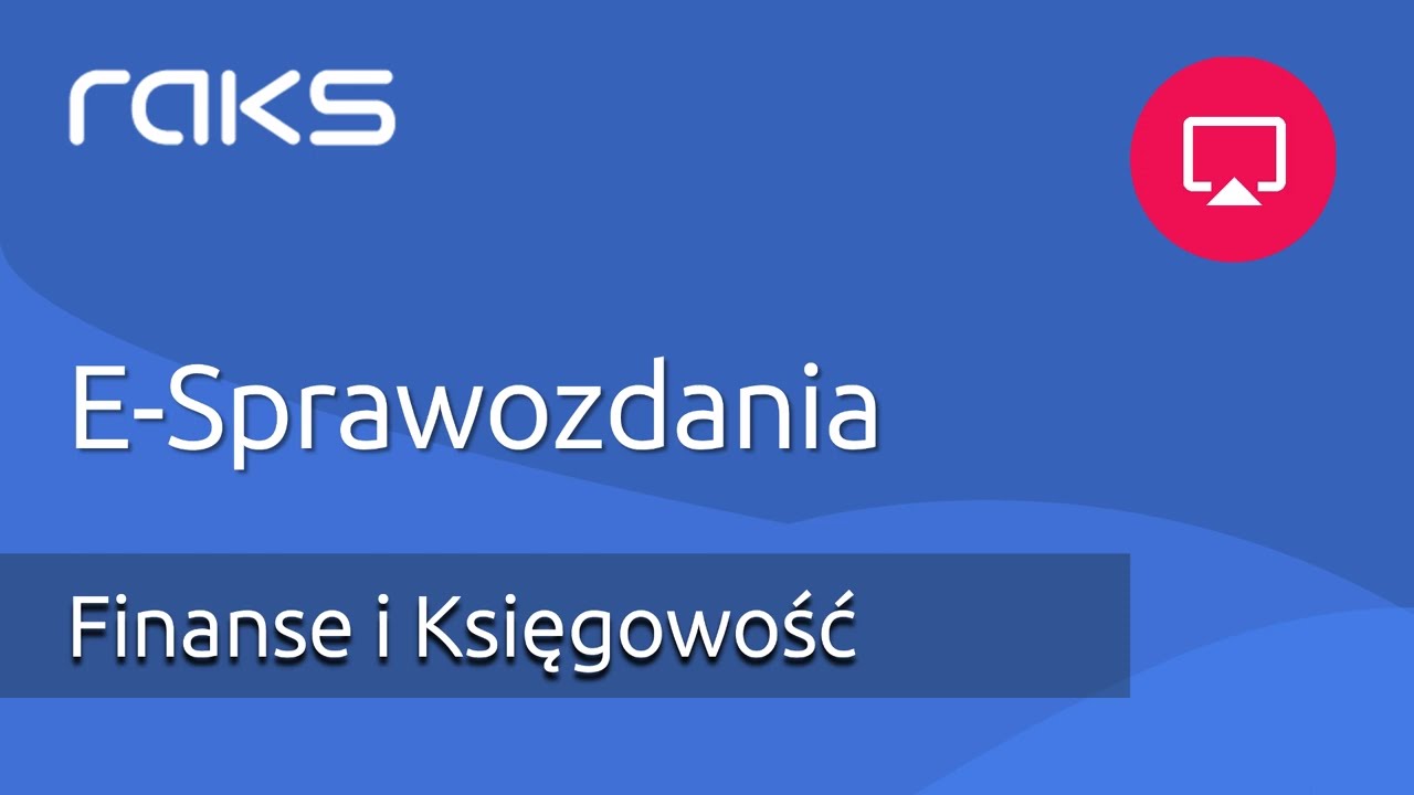 E-sprawozdania - Sprawozdania Finansowe