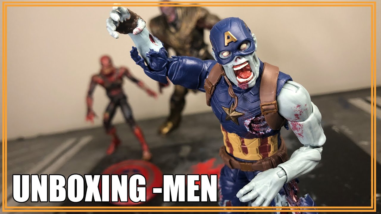 Capitan America Zombi |Unboxing Marvel Legends |