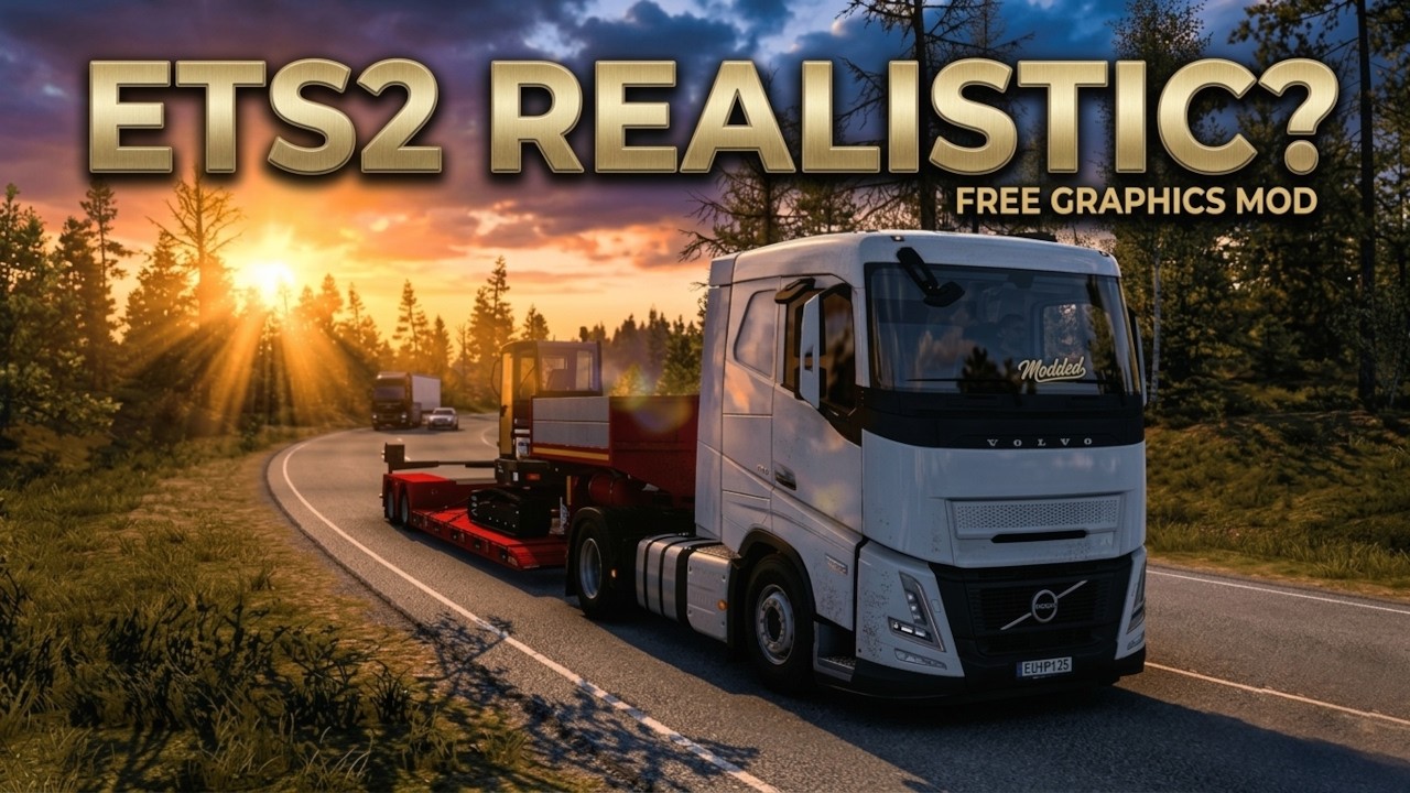 This FREE ETS2 Graphics Mod Looks INSANE!😱🔥