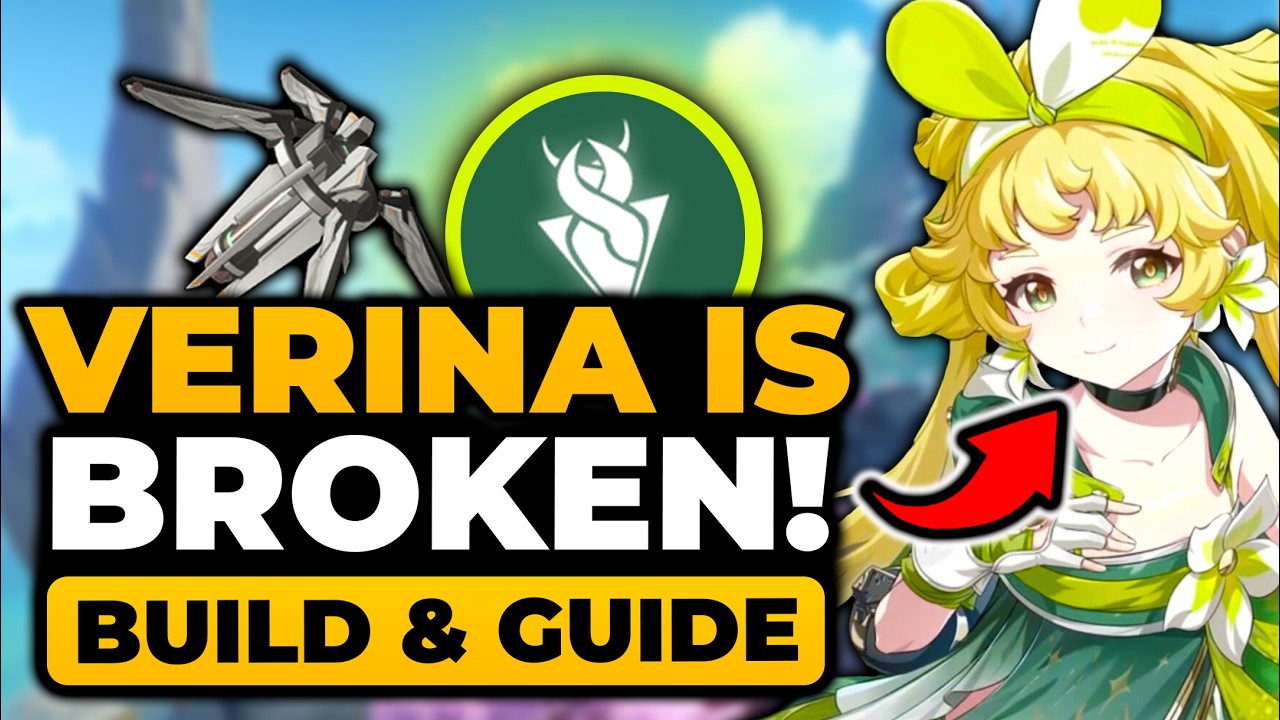 Verina Build (ULTIMATE GUIDE) BEST F2P Build, Team, Weapon, Echo, AND MORE - Verina Guide