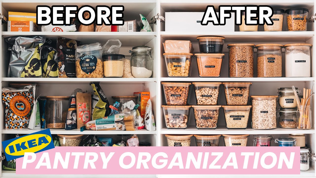 PANTRY ORGANIZATION / IKEA / Small Space