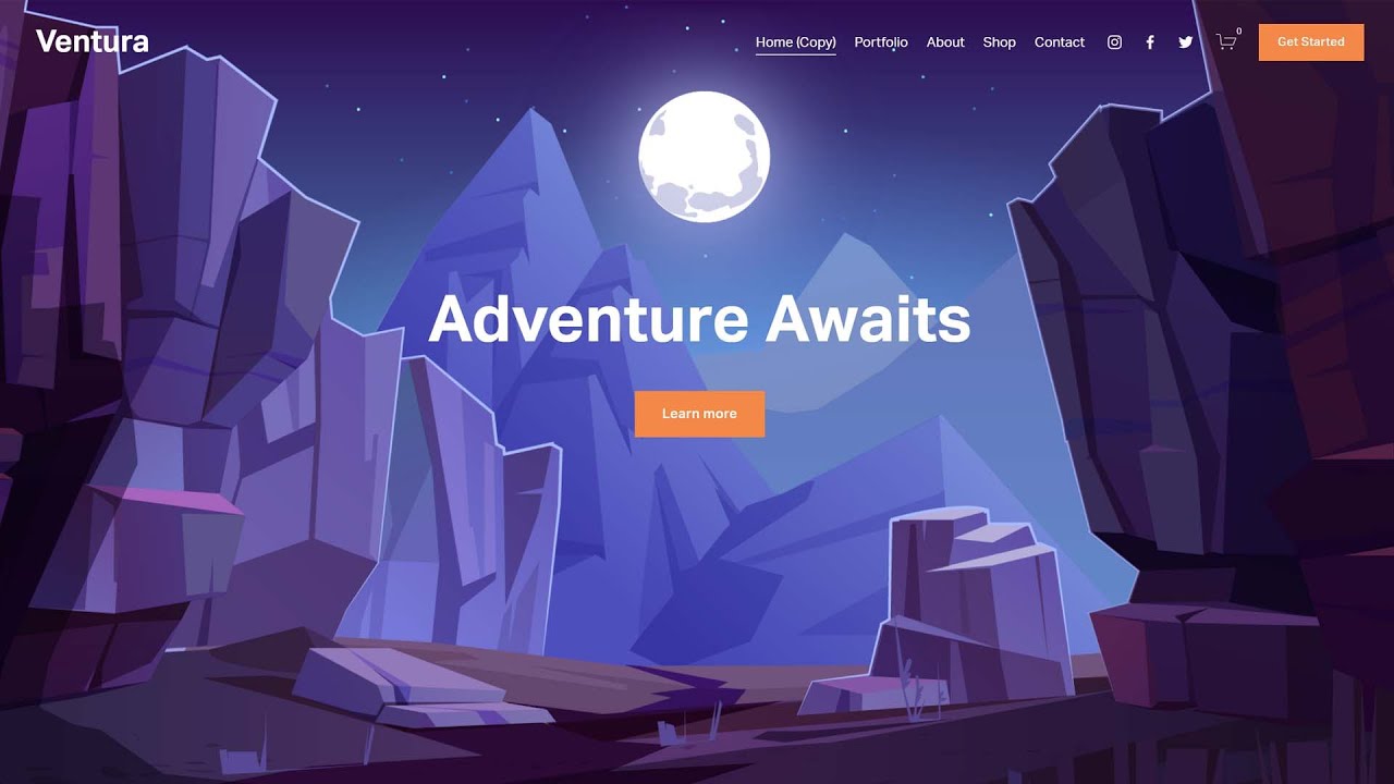 Hero Banner Parallax Scrolling Animation in Squarespace 7.1 (UPDATED)