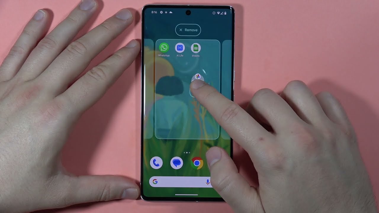 How to Create Folder on Android Phone - Home Screen Folders